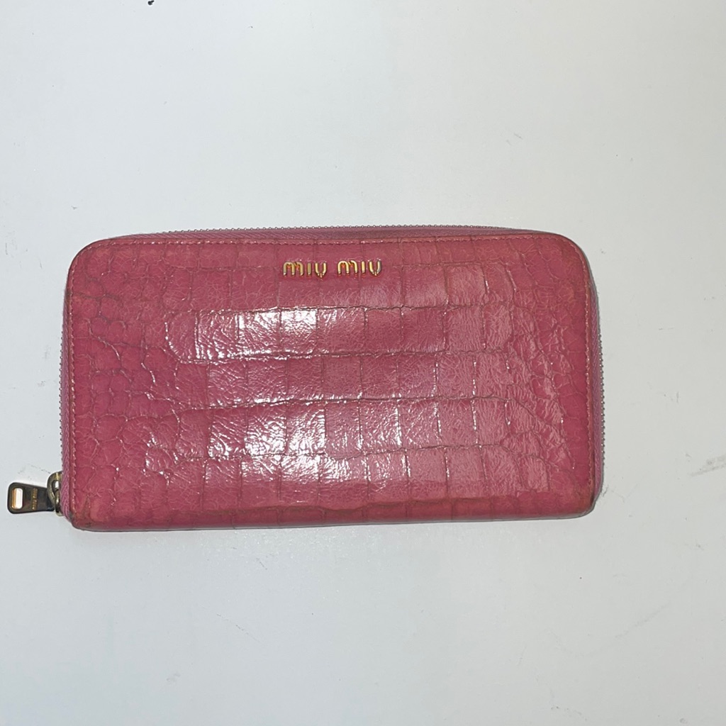 Pink Miu Miu Wallet